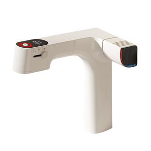 eoco枪灰水龙头洗面盆卫生间洗手盆抽拉升降洗手池厨房台上盆F01