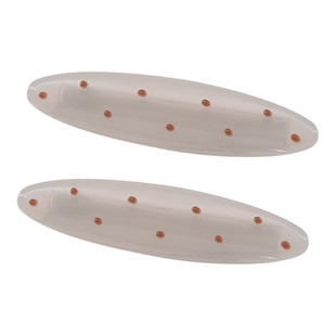 suzyacc kr亚克力波点刘海夹女2025新款小众复古ins高级鸭嘴发夹