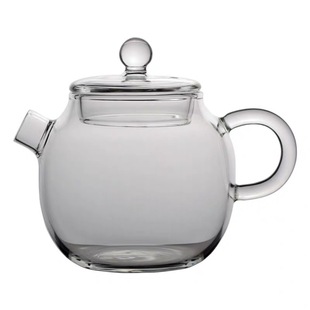 高硼硅耐高温玻璃小号茶壶一人饮玻璃泡茶壶手抓壶功夫茶具可加热