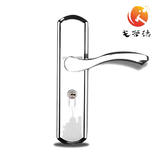 老款50门锁免改孔孔距可调室内木门带钥匙卧室家用门锁木门通用型