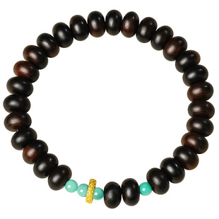 宫里上新崖柏真品手串雷击木男款黑色手链木质冷门文玩生日礼物