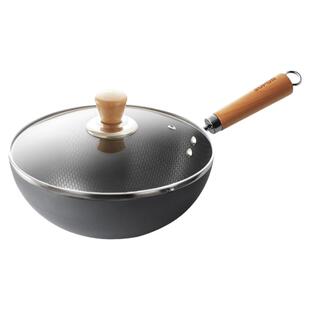 苏泊尔迷你小铁锅家用一人食无涂层1一2人平底煮面炒菜小锅不粘锅