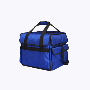 方形保温箱外卖12寸披萨电发热送餐箱国外小汽车比萨加热包送餐包