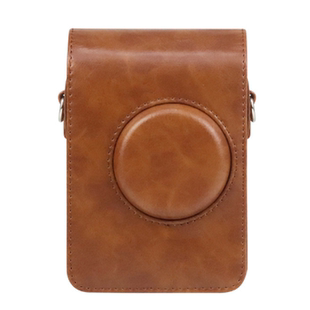 适用于拍立得相机包斜挎皮单肩mini90/41/99保护套收纳复古风皮套