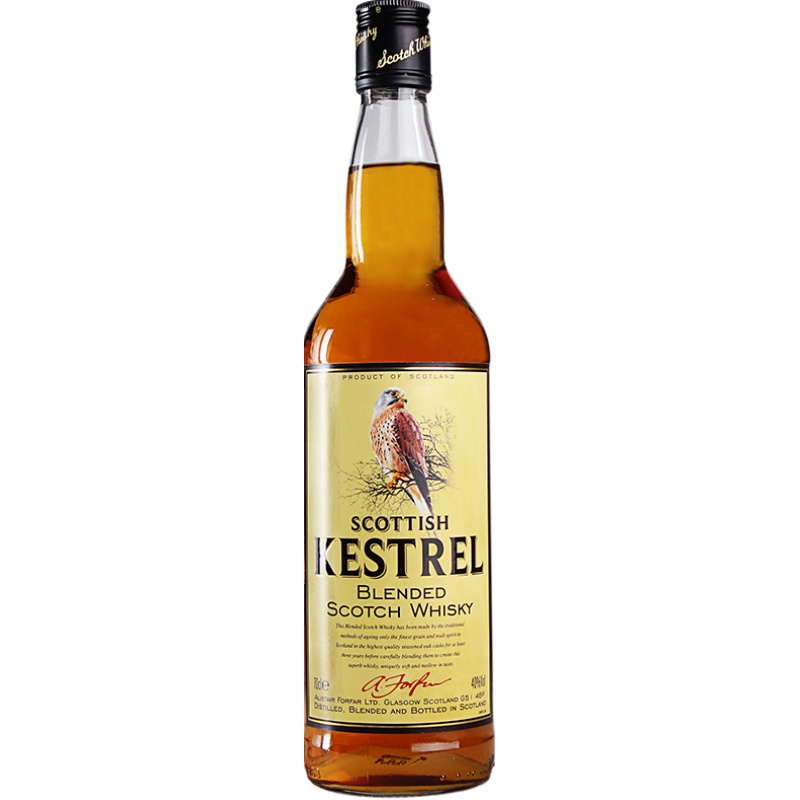 郎家園洋酒柯香兒蘇格蘭傳統(tǒng)調(diào)配威士忌酒SCOTTISH KESTREL
