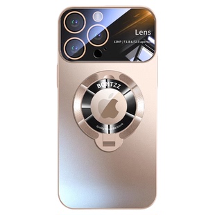 适用苹果16promax手机壳17promax新款iphone15pro磁吸支架14promax镜头膜全包防摔保护13pro男女12超火高级感