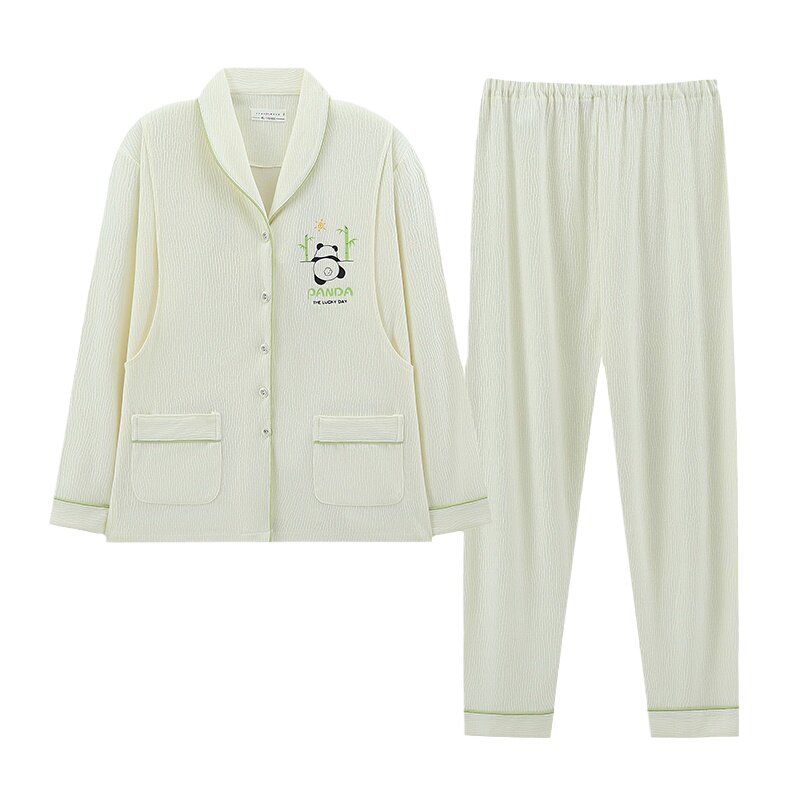 月子服全棉夏季薄款产后哺乳孕妇睡衣夏天孕晚期产妇喂奶家居服