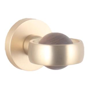 穆勒隐形锁原木把手金色暗门锁单面锁密室锁背景墙隐藏锁单边把手