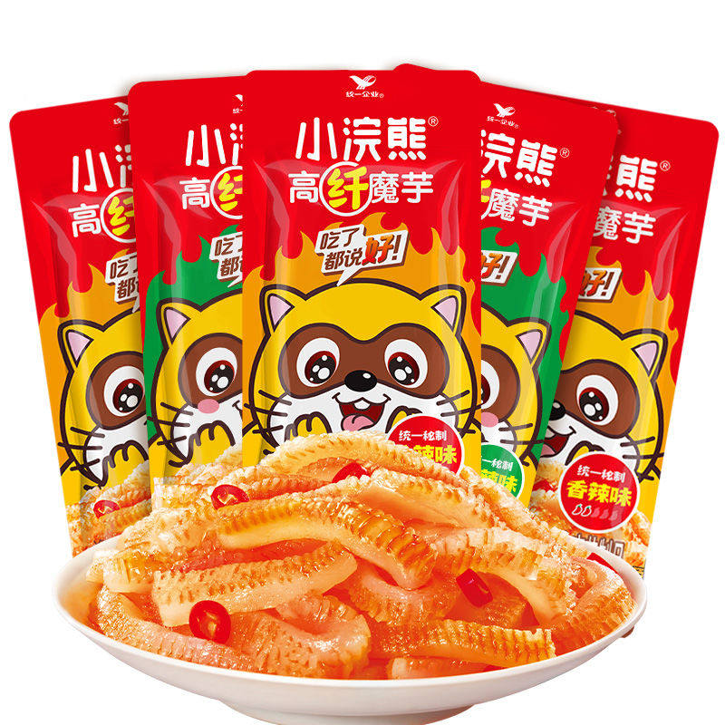 小浣熊魔芋素毛肚小吃