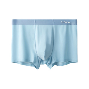 猫人男士冰丝无痕平角内裤2026新款透气轻薄短裤四角裤抑菌底裆