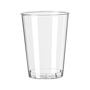 航空杯一次性食品级家用硬质加厚杯子耐高温透明茶水杯水晶太空杯