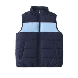 珠海金湾区小学冬季校服运动套装棉马甲保暖加棉加厚统一校服定制