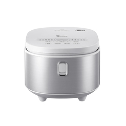 美的0涂层316L不锈钢4L电饭煲