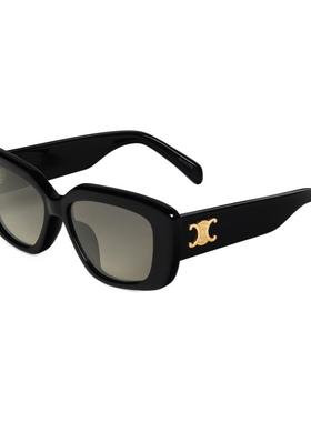 CELINE 赛琳 方形板材太阳眼镜墨镜 黑色 女款