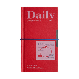 三年二班2026年新款Daily日计划本每日自律打卡日程本办公记事本