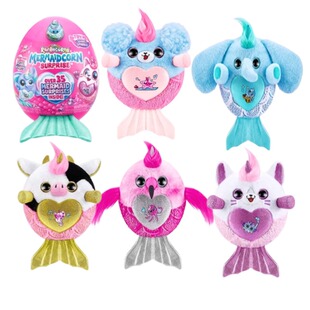 【自营】zuru独角兽魔法蛋海底美人鱼盲盒盲蛋女孩毛绒公仔礼物