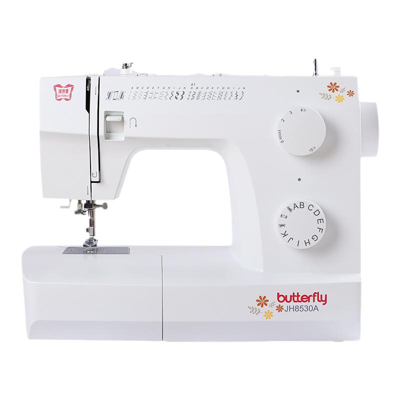蝴蝶牌電動(dòng)多功能家用縫紉機(jī)JH8230A8530A鎖邊自動(dòng)衣車(chē)縫衣機(jī)吃厚