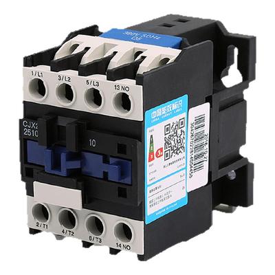 正泰交流接触器CJX2-1210单相220v 1810 3210 6511 9511三相380v