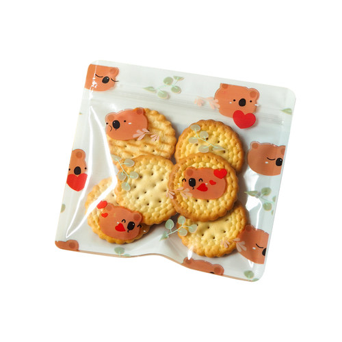 卡通自封袋可爱小号礼物首饰饰品包装袋礼品小袋子迷你密封袋透明