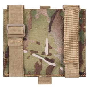 VOTAGOO 军迷彩战术地图包户外登山野营徒步手臂杂物收纳背心副包
