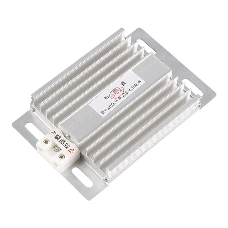 DJR铝合金加热器100W加热板配电柜除湿干燥防凝露30W/50W/75W150W