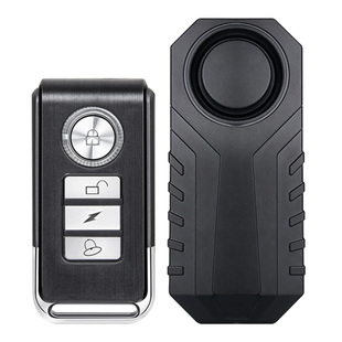 电动车防盗报警器自行车摩托车触碰震动无线遥控寻车铃防丢防小偷