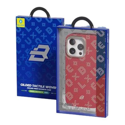 【鎏金密码】蓝猩BLUEO适用新款苹果17ProMax芳纶纤维磁吸壳iPhone16Pro手机保护套15ProMax凯夫高级碳拉防摔