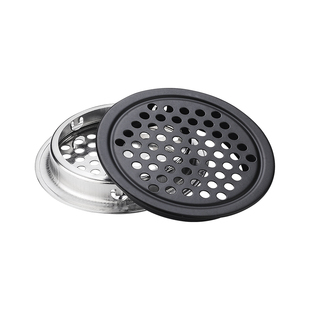 不锈钢透气孔装饰盖鞋柜榻榻米衣柜厨房燃气灶橱柜门圆形网塞散热