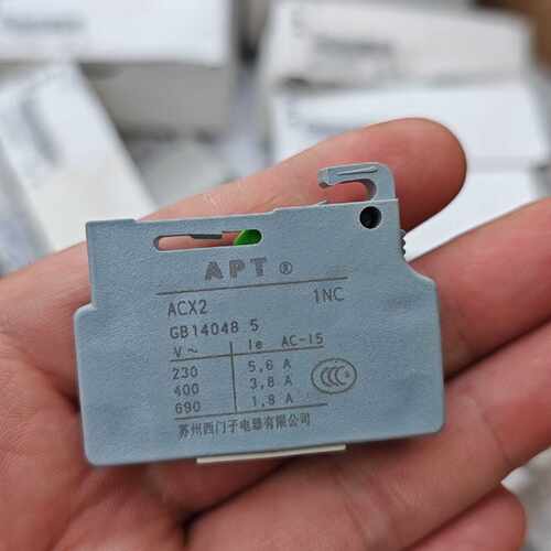 【请询价】全新APT辅助触头ACX2，1NC，适合230V、40