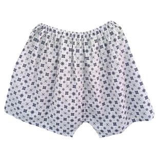 怀旧老式纯棉布内裤100%男平脚四角老头裤衩爷爷爸爸短裤长养老院