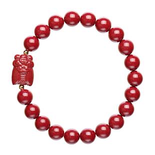 保真朱砂金蝉手链一鸣惊人考试上岸考公知了金榜题名手串男女礼物