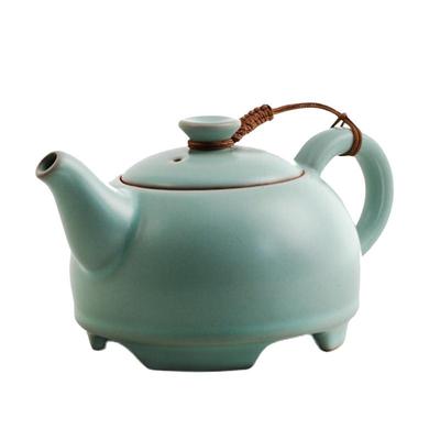 东道汝窑功夫茶具套装高档