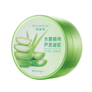 百雀羚芦荟胶补水保湿晒后呵护芦荟凝胶男女士面霜官方旗舰店正品