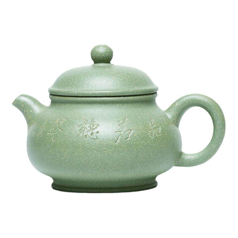 复古原矿豆青砂手工制作潘壶茶器