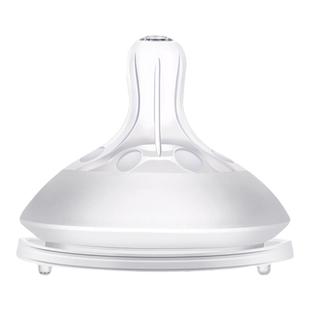 宽口径奶嘴6cm 婴儿硅胶断奶神器宝宝仿真母乳实感超软奶头L/十字