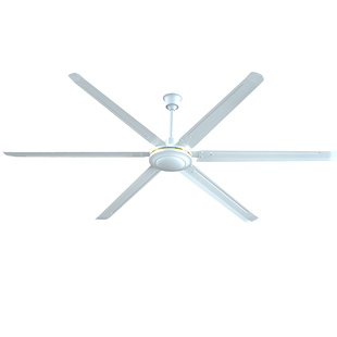 奥克斯工业吊扇大风力80寸大型工业风扇五叶大功率遥控纯铜电风扇