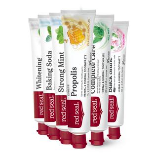Redseal红印新西兰进口蜂胶牙膏护理净齿无氟低泡牙膏官方正品