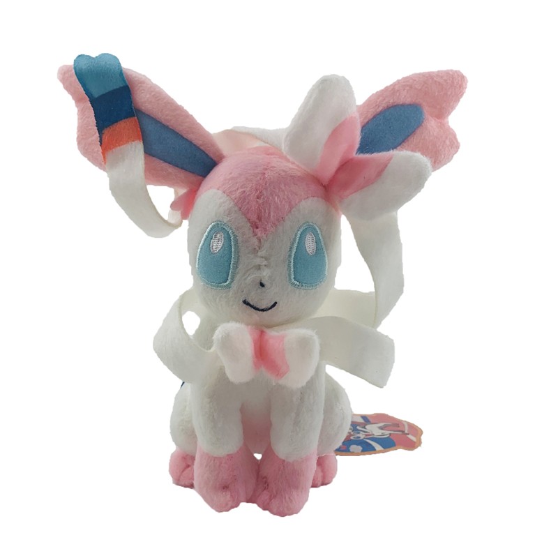 POKEMON宠物小精灵口袋妖怪毛绒公仔玩具XY坐款仙伊贝 伊布PC2136