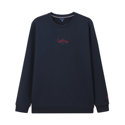 NAUTICA/诺帝卡舒适圆领卫衣