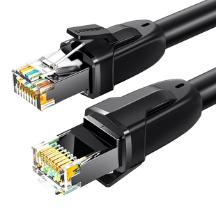 绿联八类网线千/万兆家用七7超六光纤cat8路由器宽带电竞连接电脑