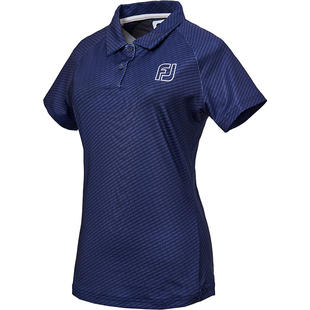 FootJoy高尔夫女装新款时尚短袖FJ舒适透气POLO衫休闲golf服装