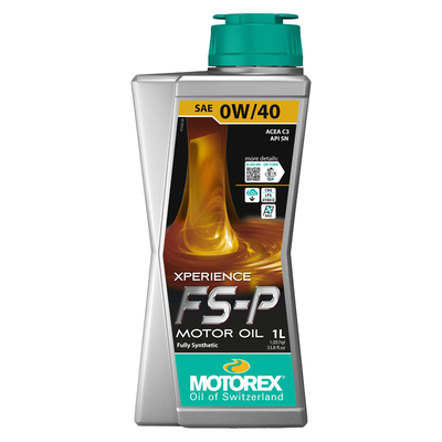 MOTOREX摩托瑞士暴烈者 FS-P 0W40全合成机油奔驰霸王龙竞技涡轮