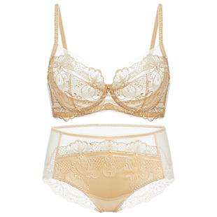 【套装】LACLOVER兰卡文蕾丝文胸内裤套装琥珀皇后系列红色红品