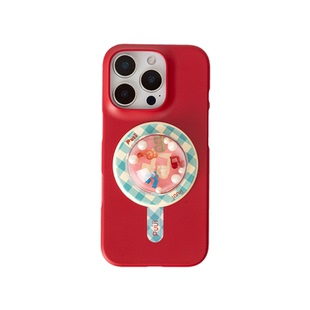 【卢昱晓同款】调色板系列适用苹果15pro手机壳16promax苹果保护壳磁吸支架17promax全包保护带支架ins手机壳