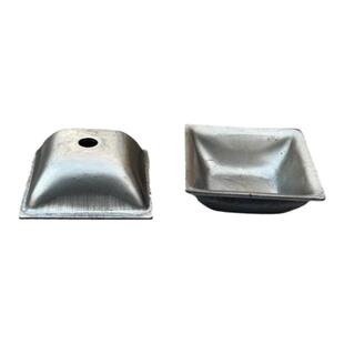 脚碗堆垛脚碗巧固架脚碗立柱方管封头底脚腕方管堆垛盖插销物流箱