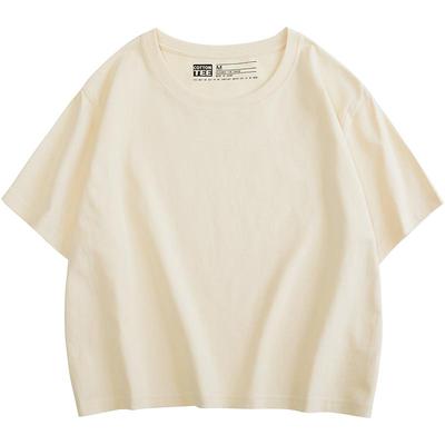 jktee短款t恤女显瘦版短袖