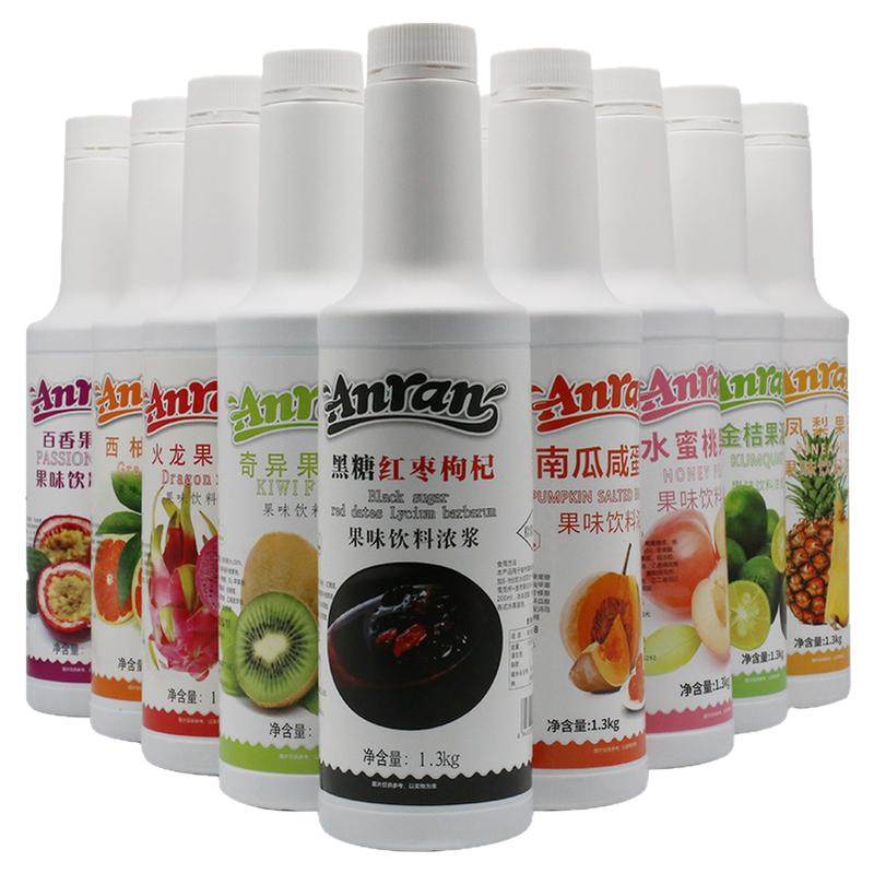 安然果溶1.3kg原汁含量高多味选