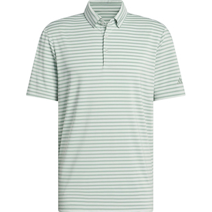 Adidas/阿迪达斯正品新款男士翻领条纹高尔夫POLO衫JF8999