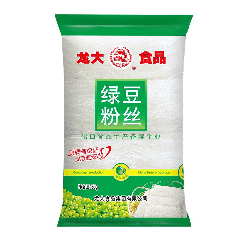 龙大绿豆粉丝50gx5袋火锅用绿豆粉丝山东烟台特产