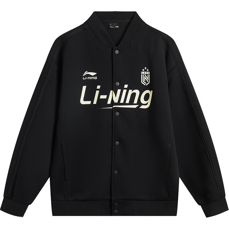 创宙 李宁棒球服女款春季新款夹克情侣针织外套开衫卫衣男士长袖运动服